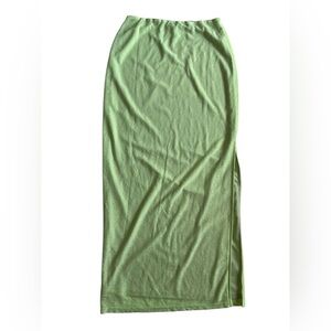 Peppermayo Vibrant Green Maxi Skirt